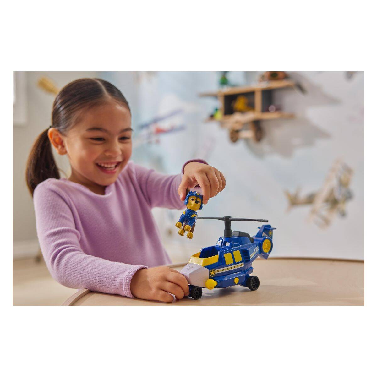 PAW PATROL Air Rescue vozilo sort.