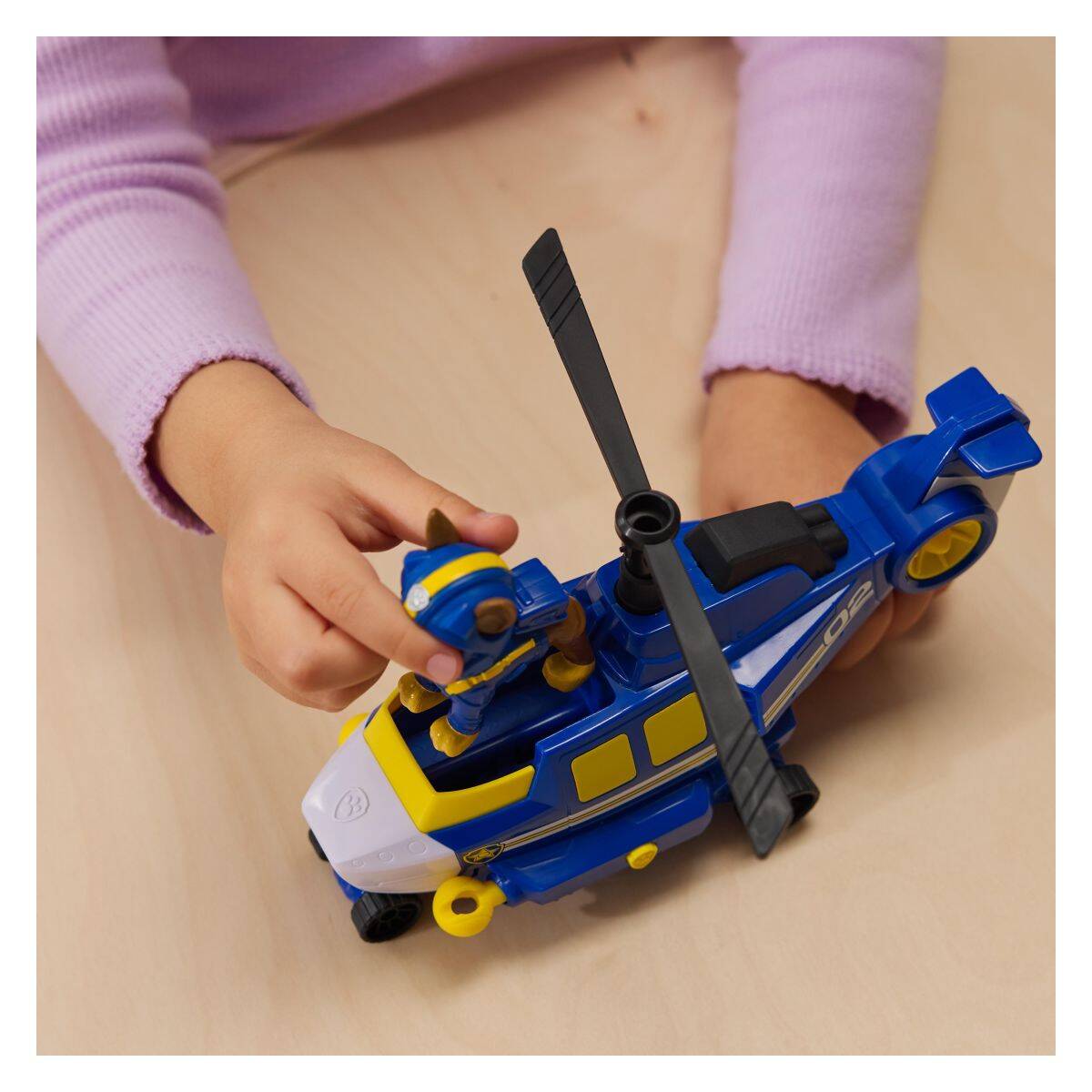 PAW PATROL Air Rescue vozilo sort.