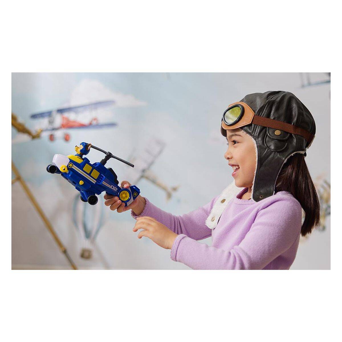 PAW PATROL Air Rescue vozilo sort.