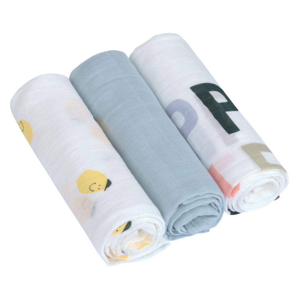 LÄSSIG tetra pelena Happy Fruits lemon