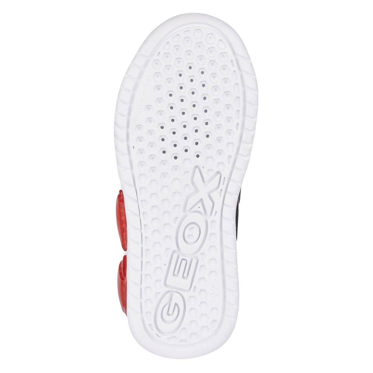 Geox čevelj nizek J45GVA J ILLUMINUS B. A C0048 000BC F black/red 26