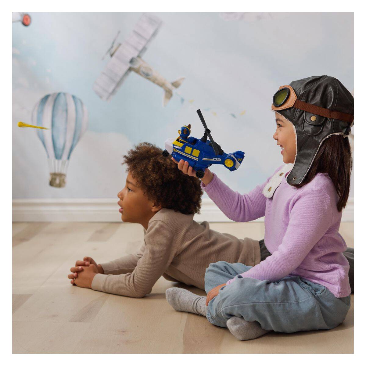 PAW PATROL Air Rescue vozilo sort.