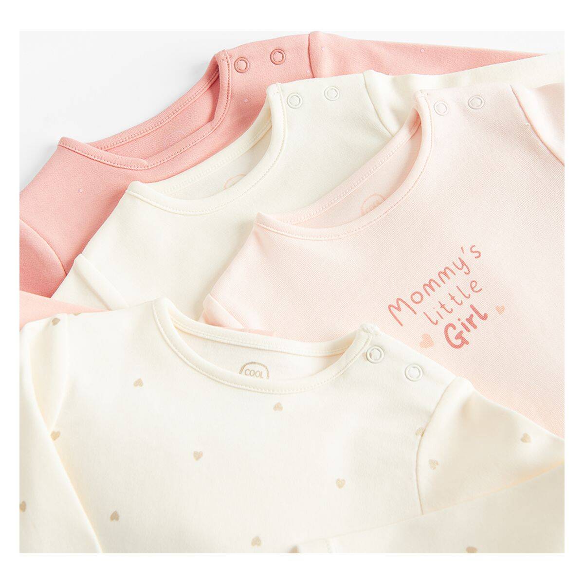 Cool Club perilo bodi 4 kosi DR CCG3101413-00 D Večbarvno 62/68