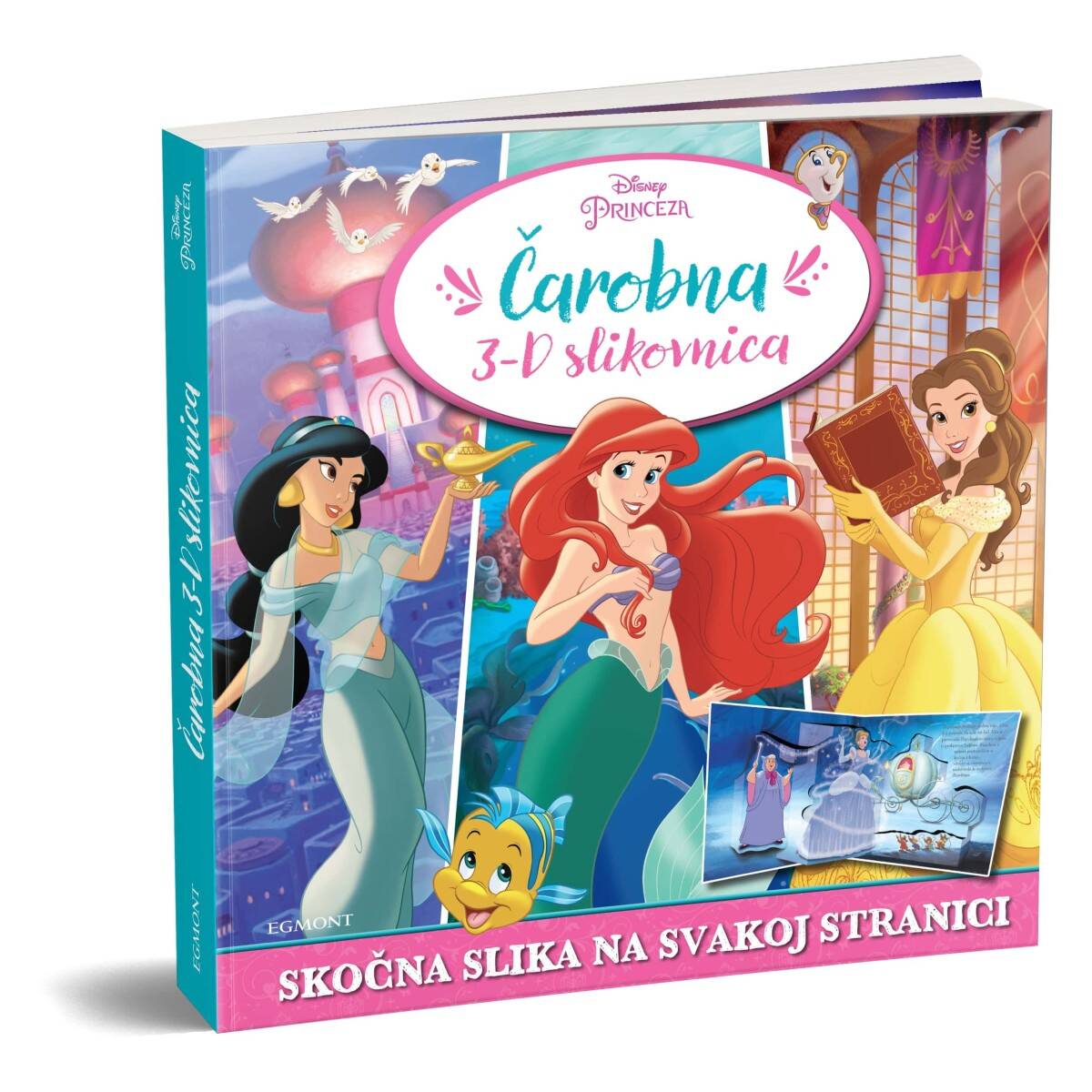 EGMONT Disney princeza čarobna 3D 48012418
