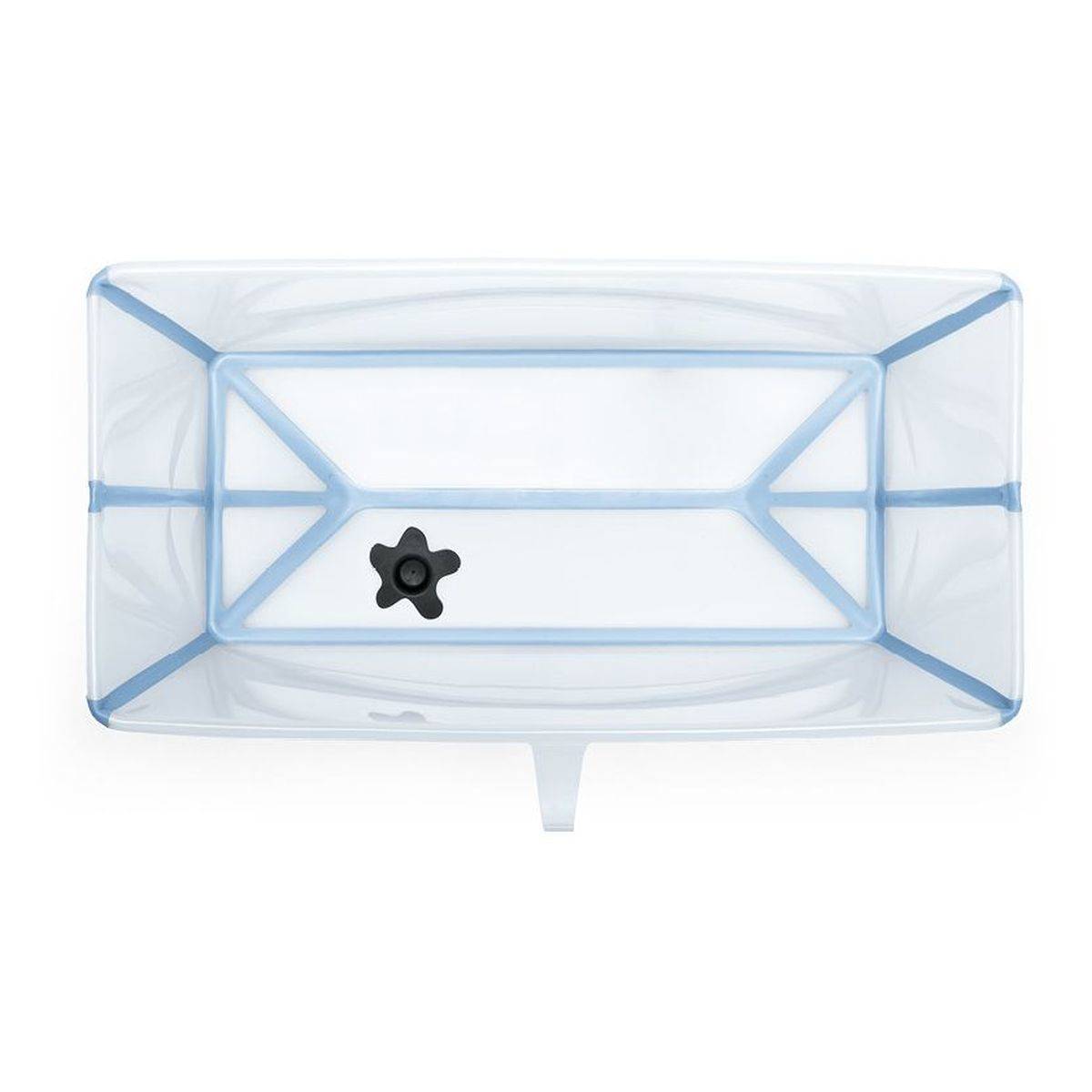 Stokke kad Flexi Bath X-large Bundle z oporo za novorojenčka glacier blue 639613