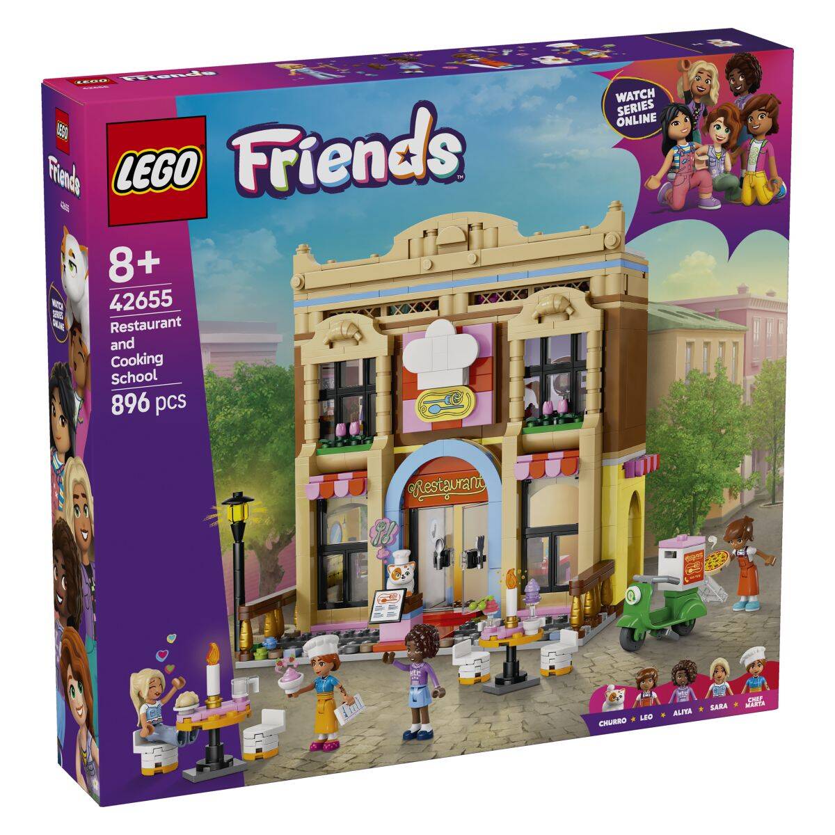 LEGO® FRIENDS 42655 Restoran i kulinarska škola