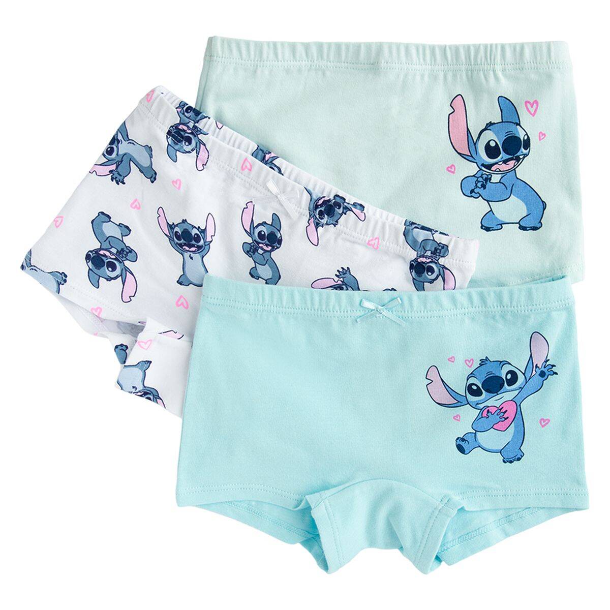 COOL CLUB gaćice boxerice 3 kom LUG3011160-00 LILO & STITCH Ž Šareno 134/140