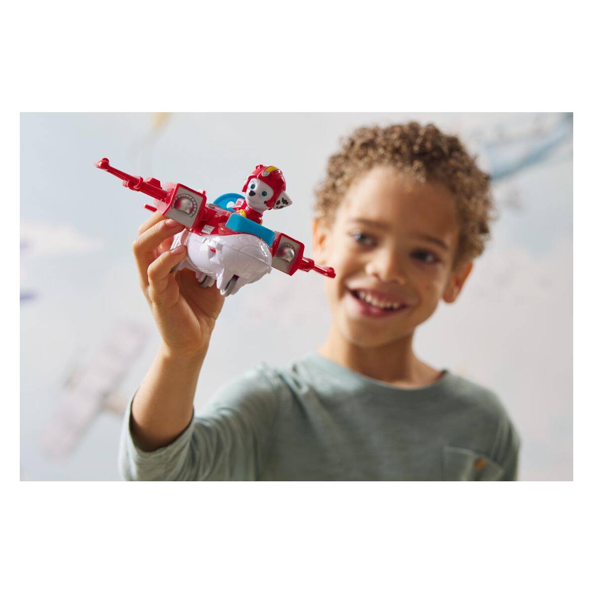 PAW PATROL Air Rescue vozilo sort.