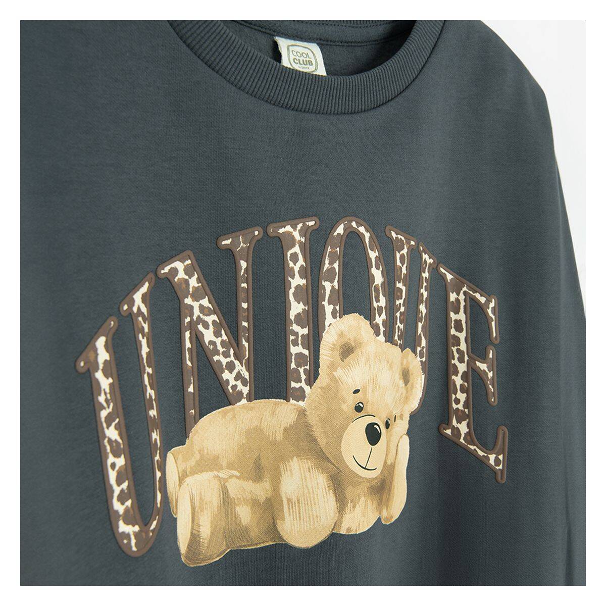 Cool Club pulover DR CCG3121364 D Siva 170