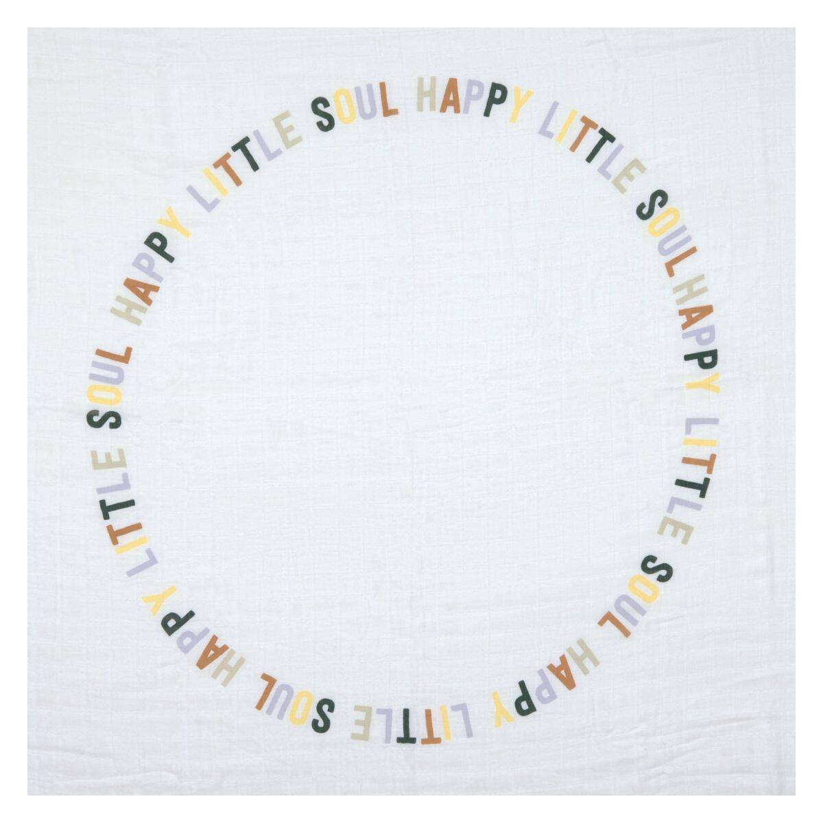 Lässig tetra plenica Happy Fruits Swaddle XL 2/1, 120 x 120 cm pear