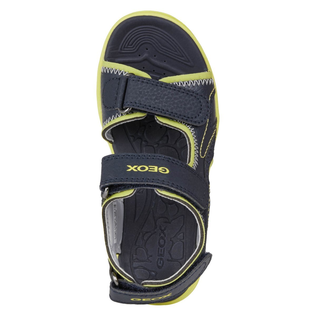 Geox sandal J155XA J VANIETT B. A F navy/lime 31