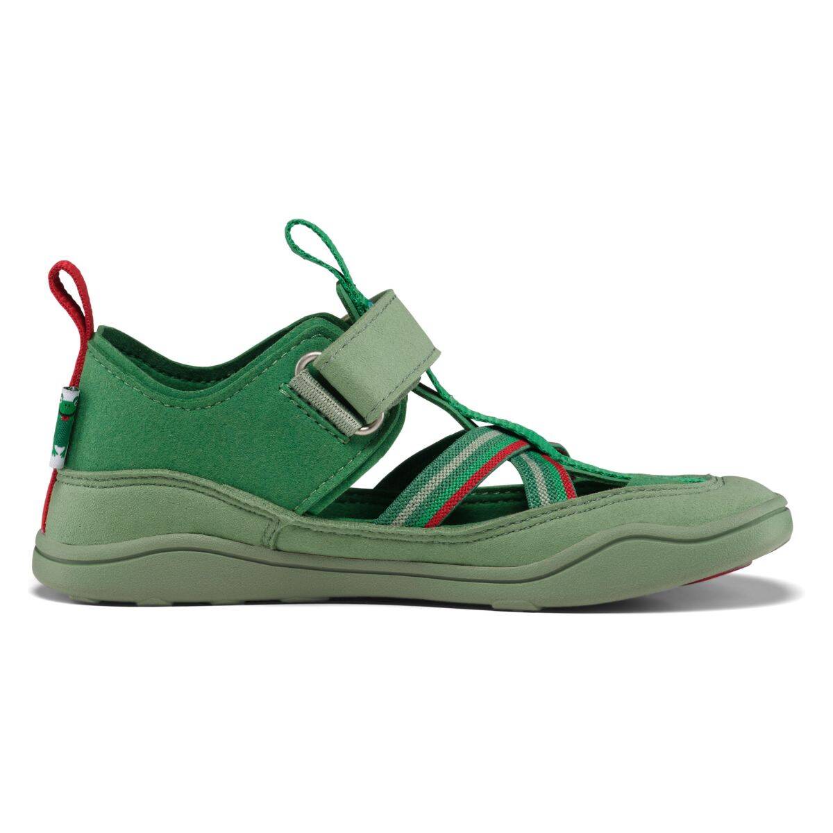 Affenzahn sandal Vegan Breezy Frog 01158-20001 barefoot F green 27