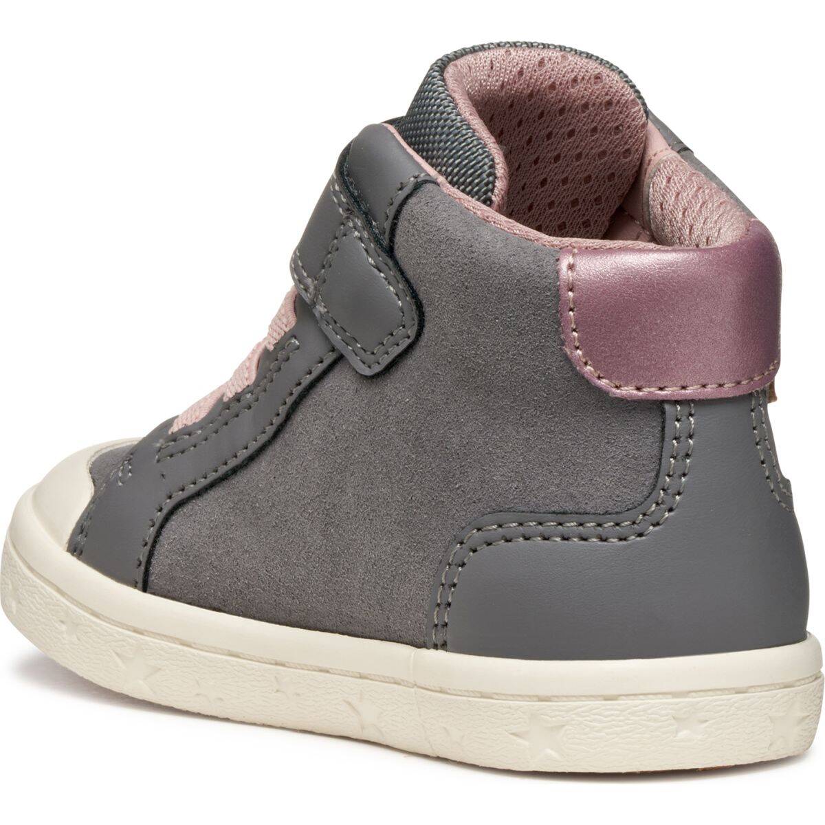 Geox čevelj gležnjar B561MA B GISLI GIRL A C0502 0AU54 D grey/pink 24