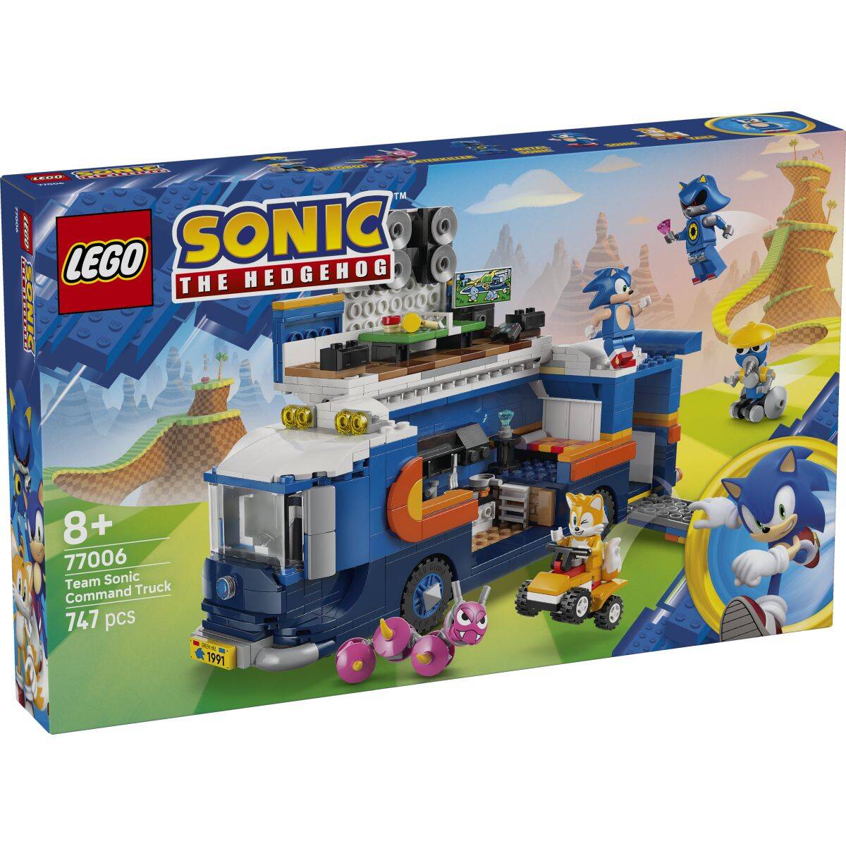 LEGO® Sonic 77006 Poveljniški tovornjak ekipe Sonic