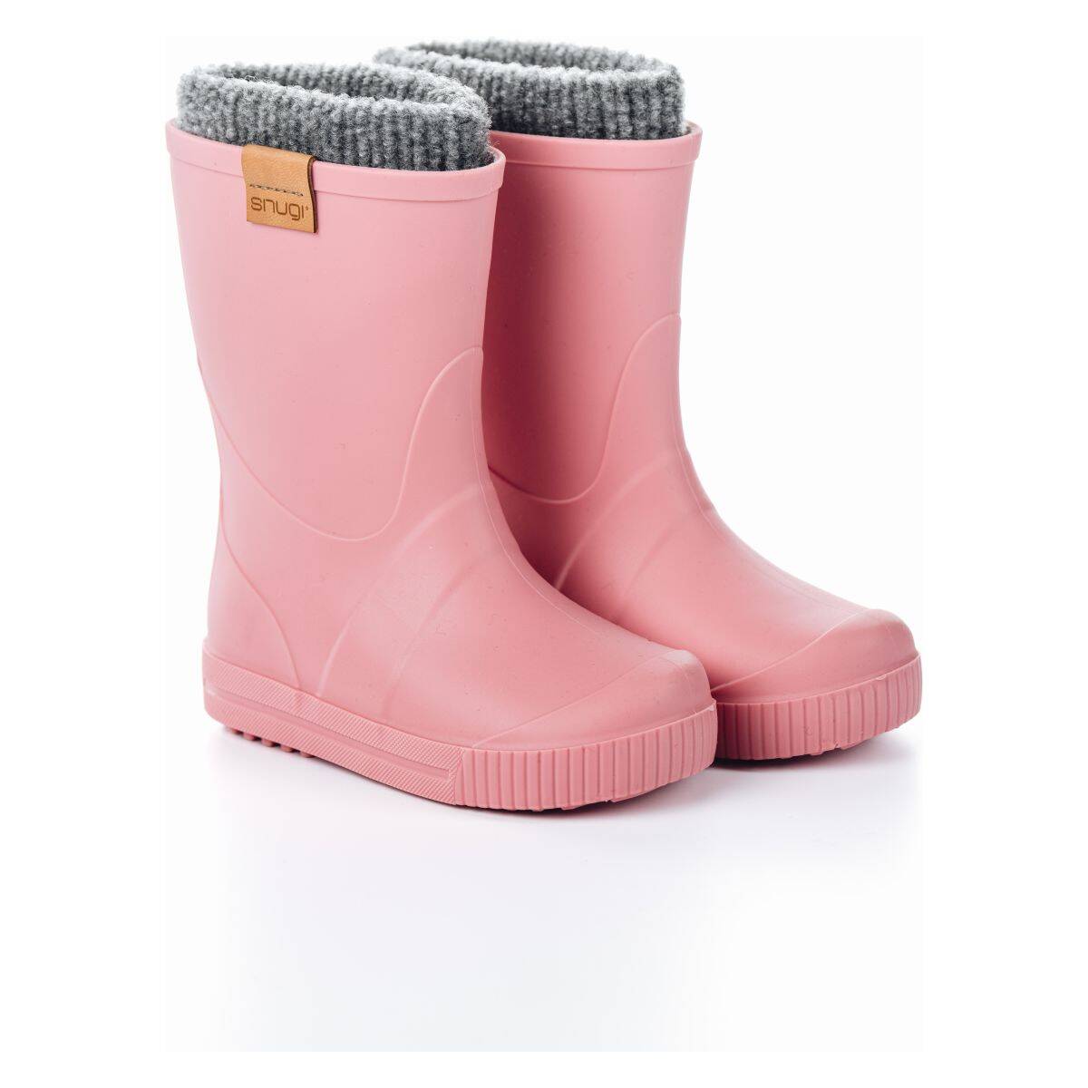 SNUGI čizme za kišu RBWS01 WoolySplash podstavljene Ž pink 28