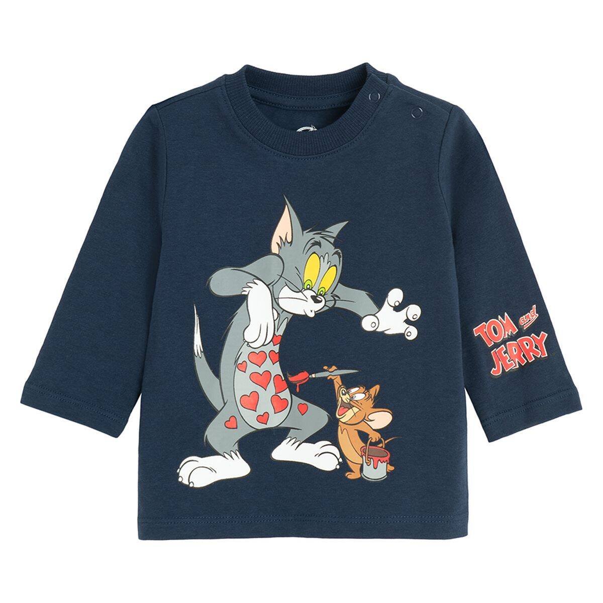 Cool Club majica DR LCB3000478 TOM AND JERRY F modra 68
