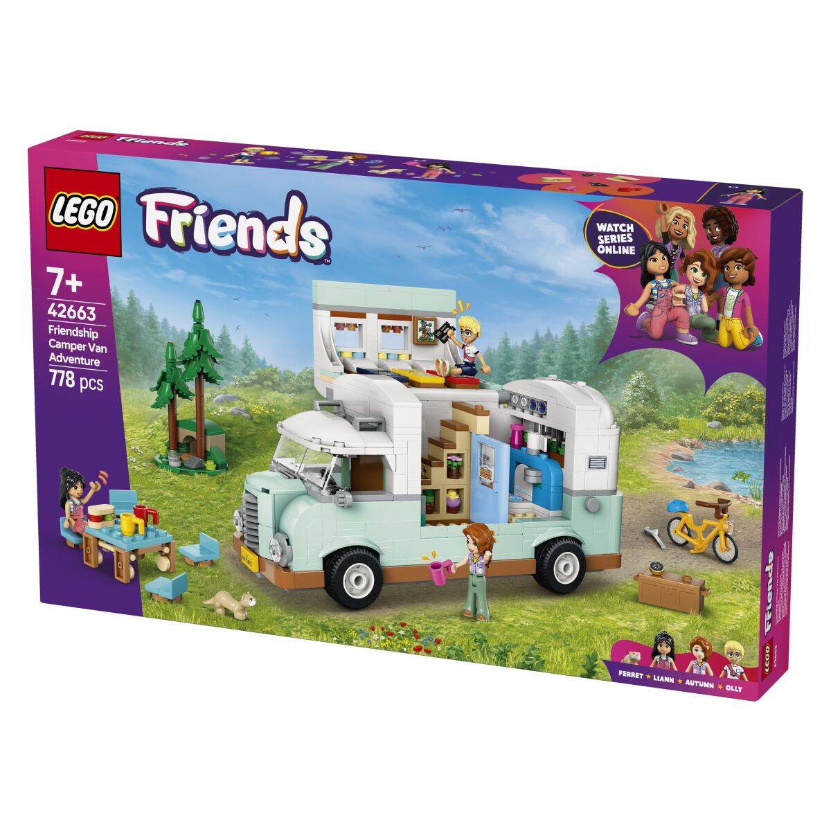 LEGO® FRIENDS 42663 Kamper za pustolovine u društvu