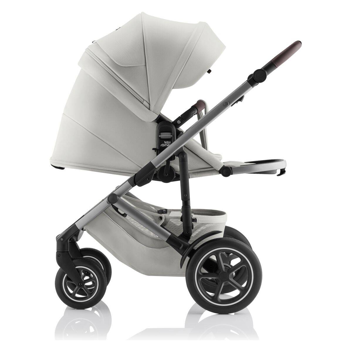 Britax Römer Ogrodje s sedežno enoto Smile 5Z Lux linen grey