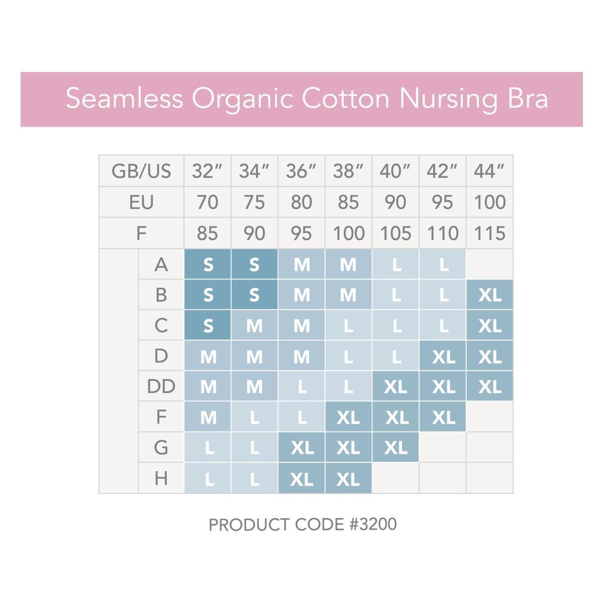 CARRIWELL grudnjak za trudnice i dojilje od organskog pamuka, bez šavova Organic bijela XL 3203