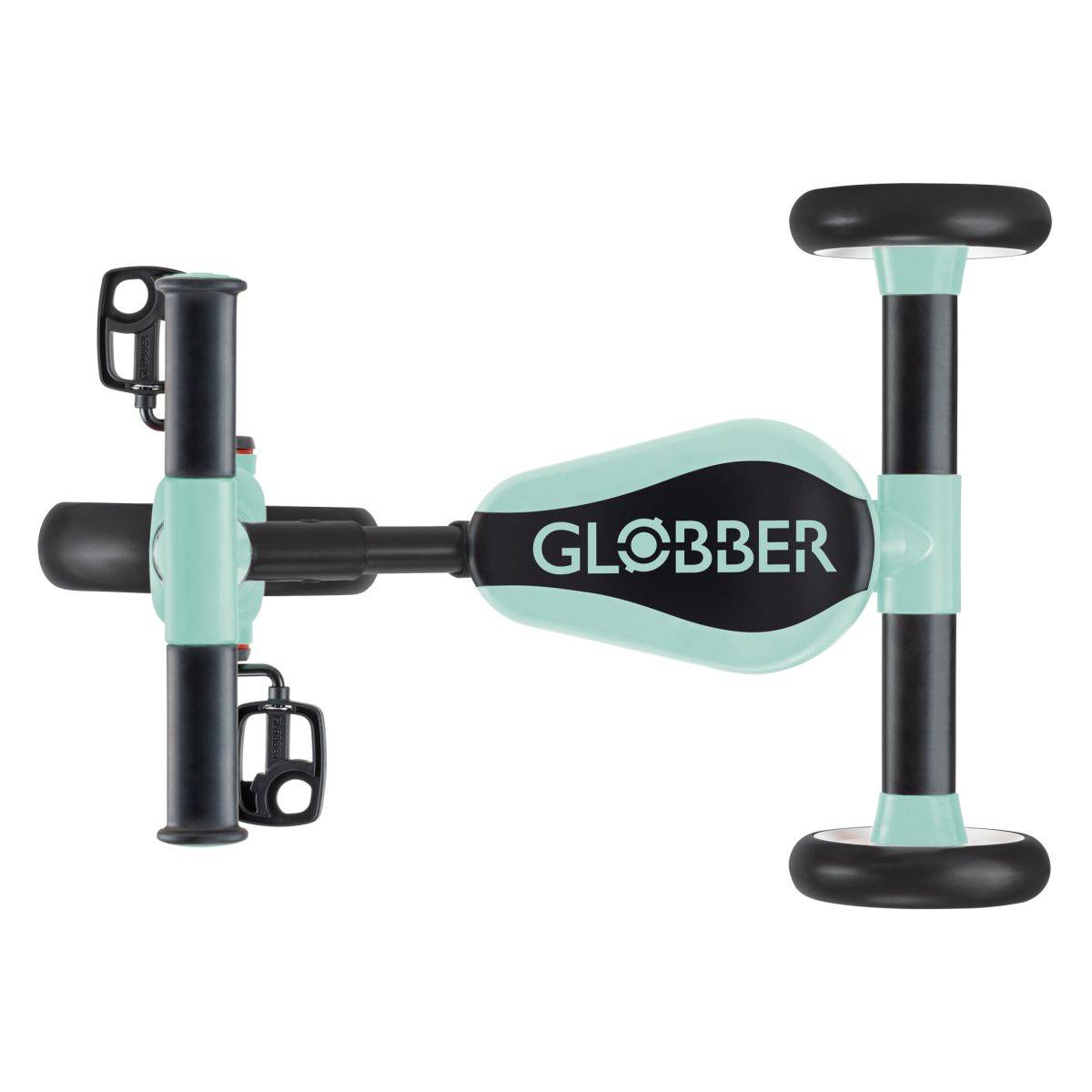 GLOBBER guralica Learning 2 v 1 pastelno mint-črn