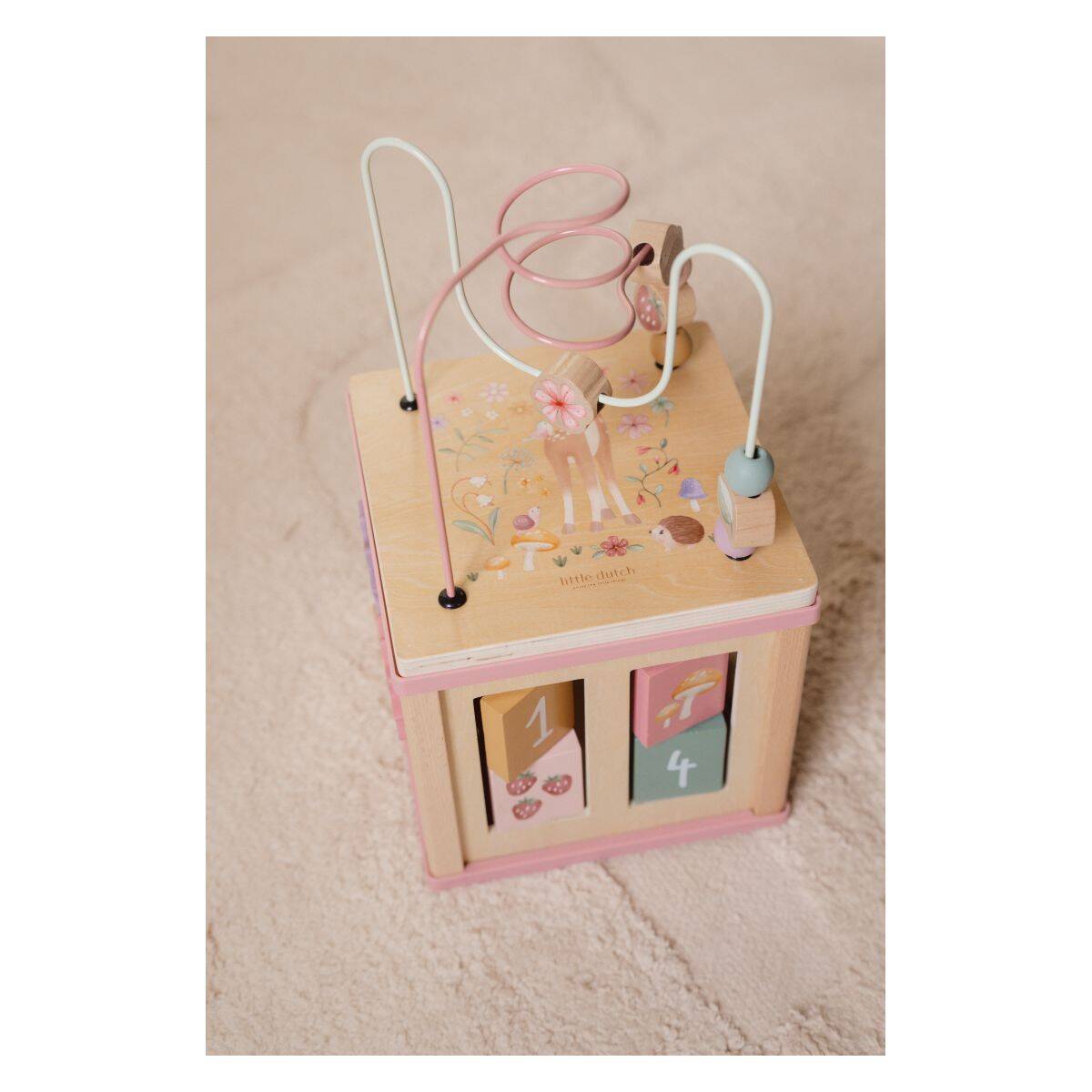 Little Dutch Aktivnostna kocka Fairy Garden FSC