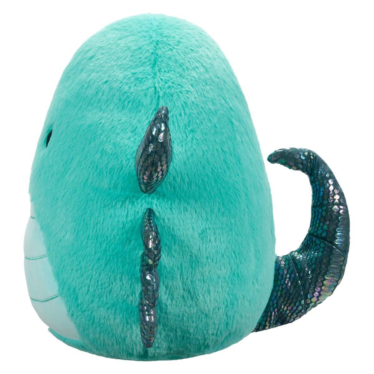 Squishmallows Fuzzamallows Carpio, navihan modrozeleni škorpijon, 30 cm