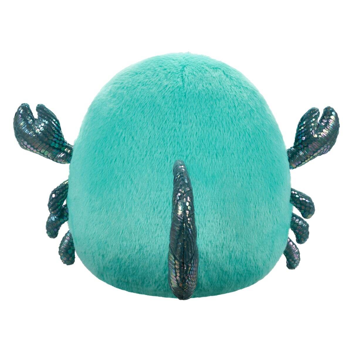 Squishmallows Fuzzamallows Carpio, navihan modrozeleni škorpijon, 30 cm