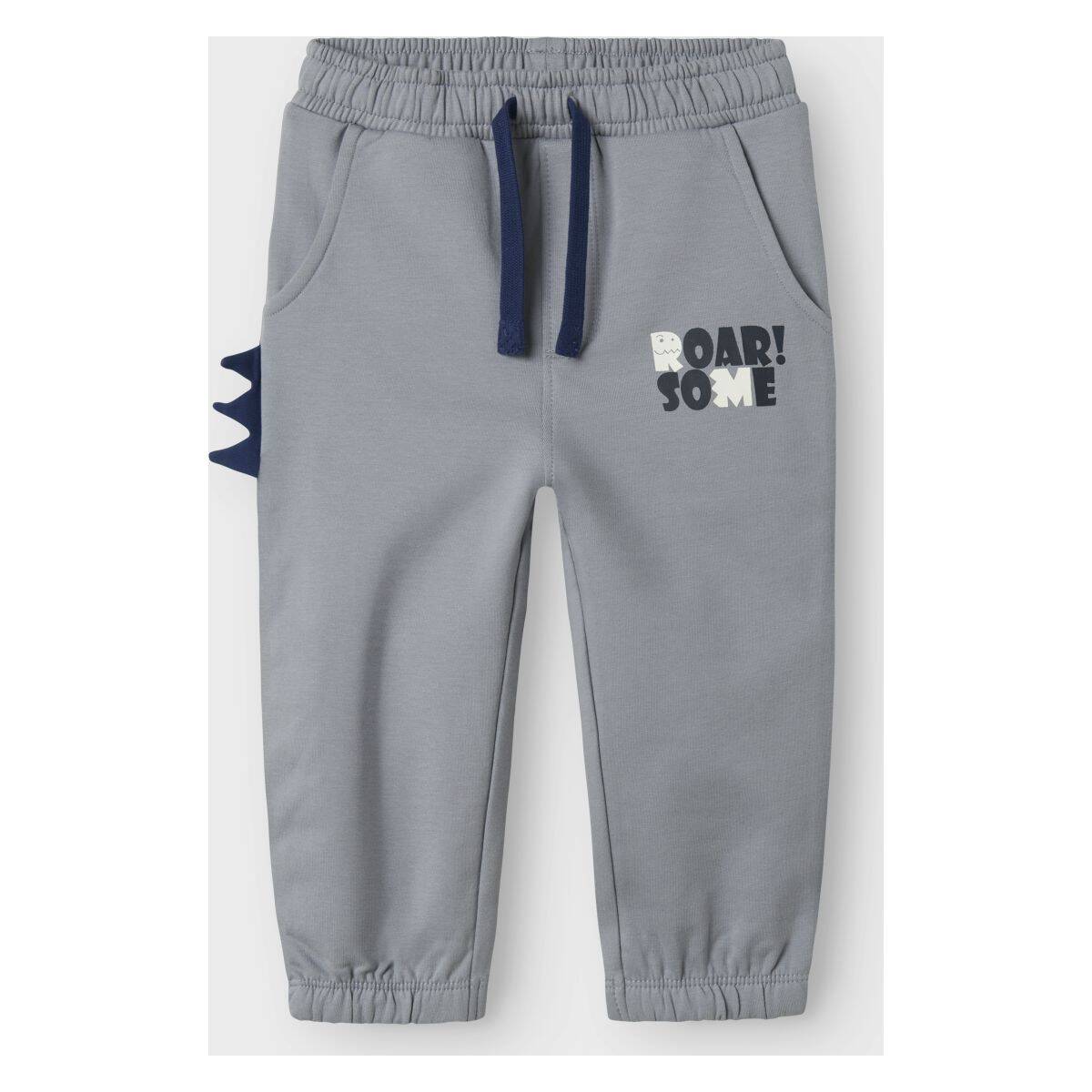 Name It hlače trenirka DH 13246682 NMMNASH NREG SWEAT PANT BRU BOX F Modra 110