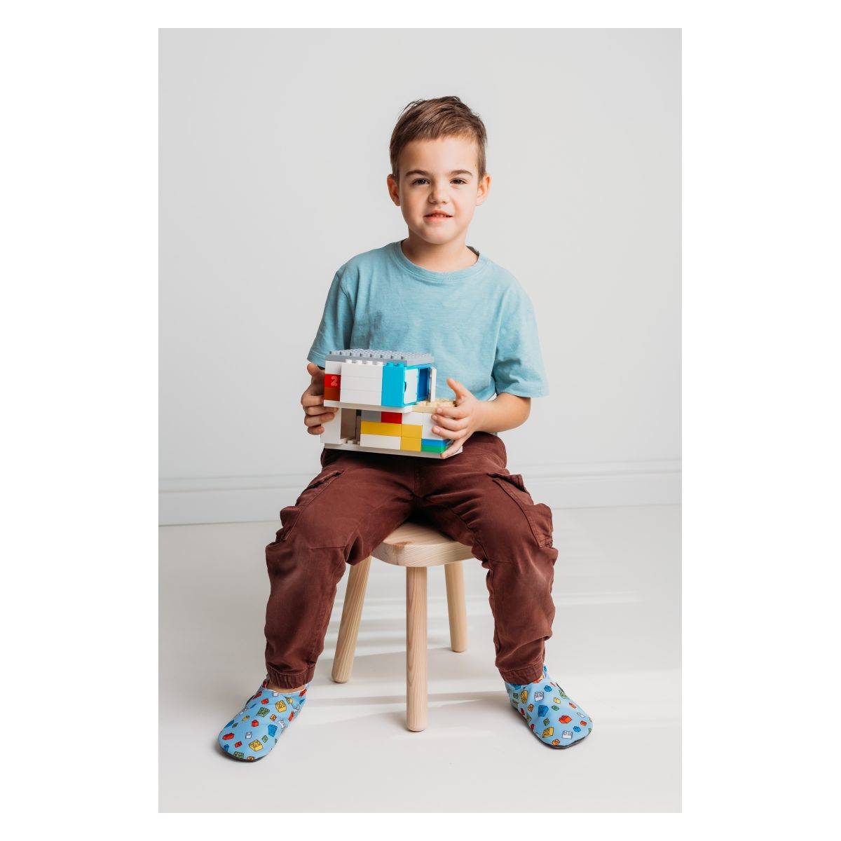 Snugi copat 32415 Bricks barefoot F modra 21