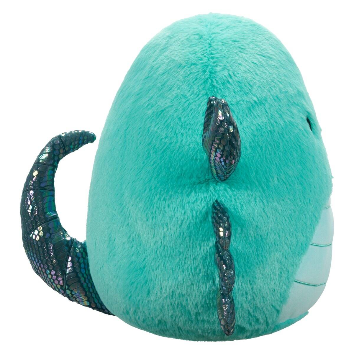 Squishmallows Fuzzamallows Carpio, navihan modrozeleni škorpijon, 30 cm