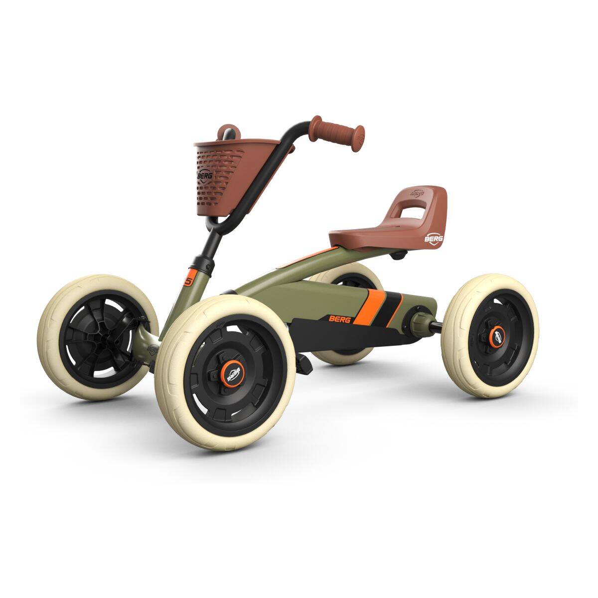 Berg Gokart Buzzy retro zelen
