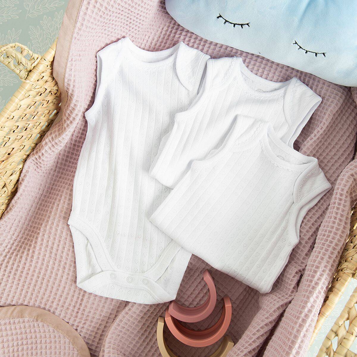 Cool Club perilo bodi 3 kosi BR CUG2702203-00-P D Bela 98