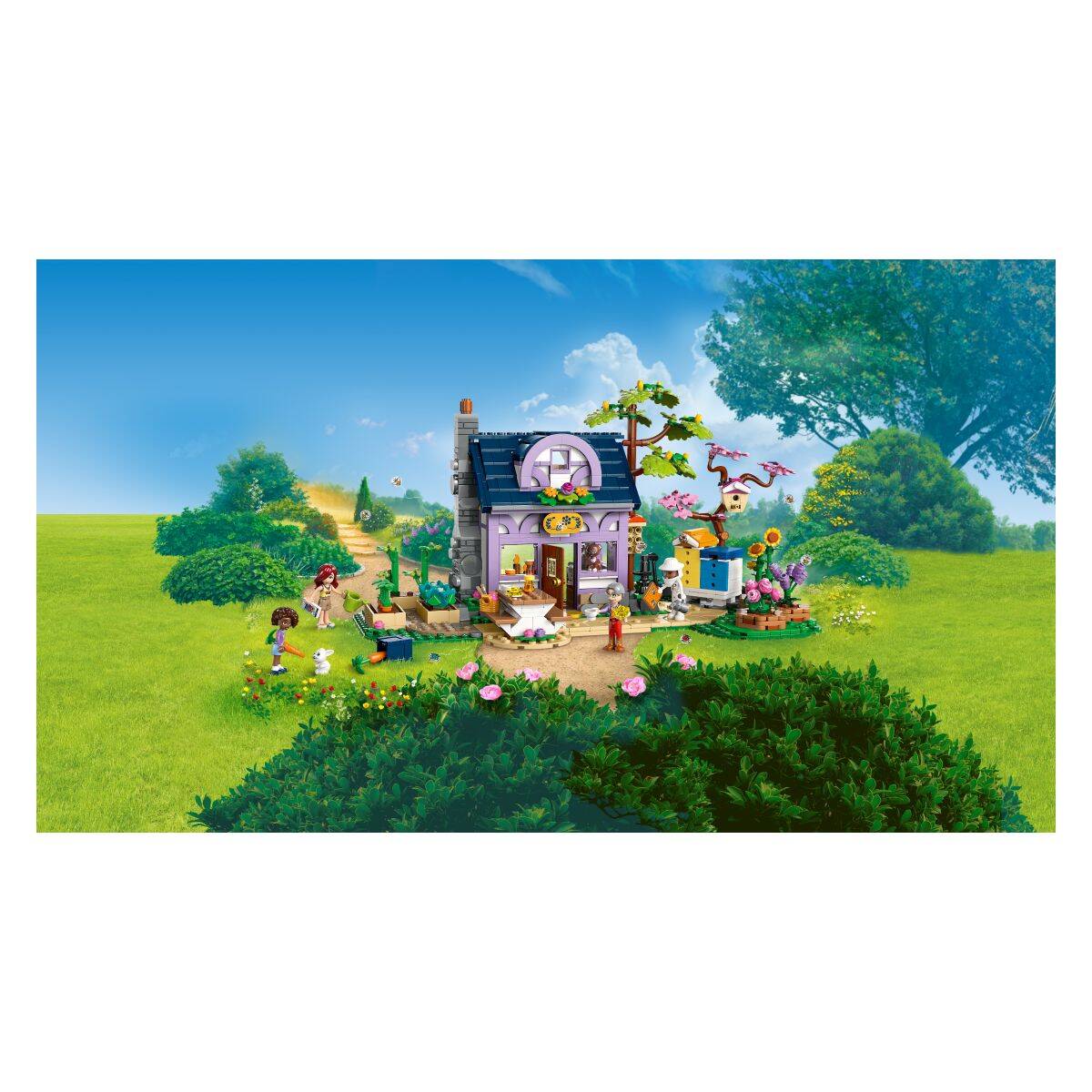 LEGO® FRIENDS 42669 Pčelarska kuća i vrt pun cvijeća