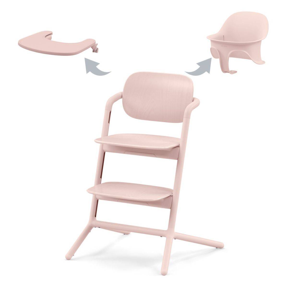 CYBEX hranilica Lemo 3 u 1 set pearl pink