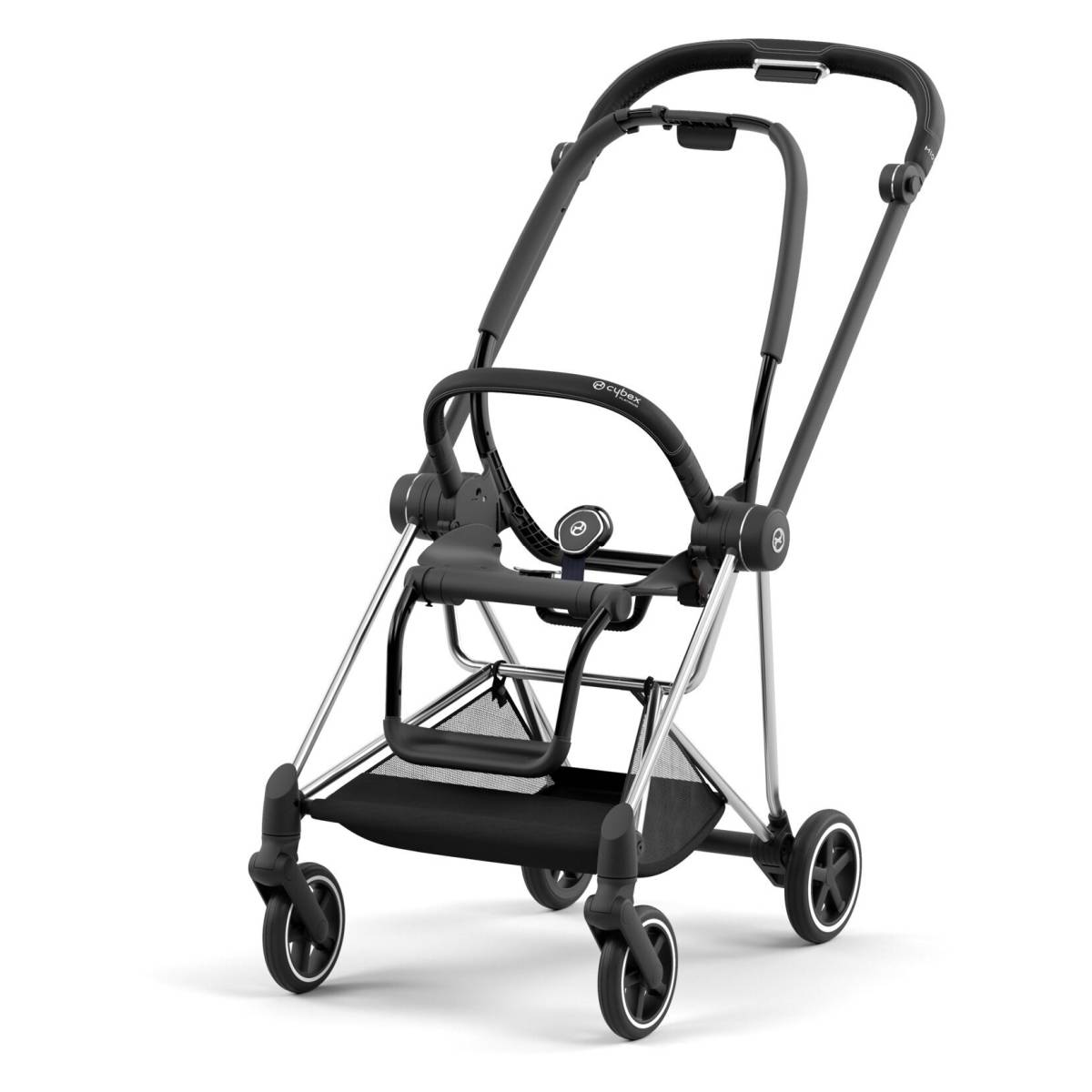 Cybex ogrodje vozička Mios platinum chrome black
