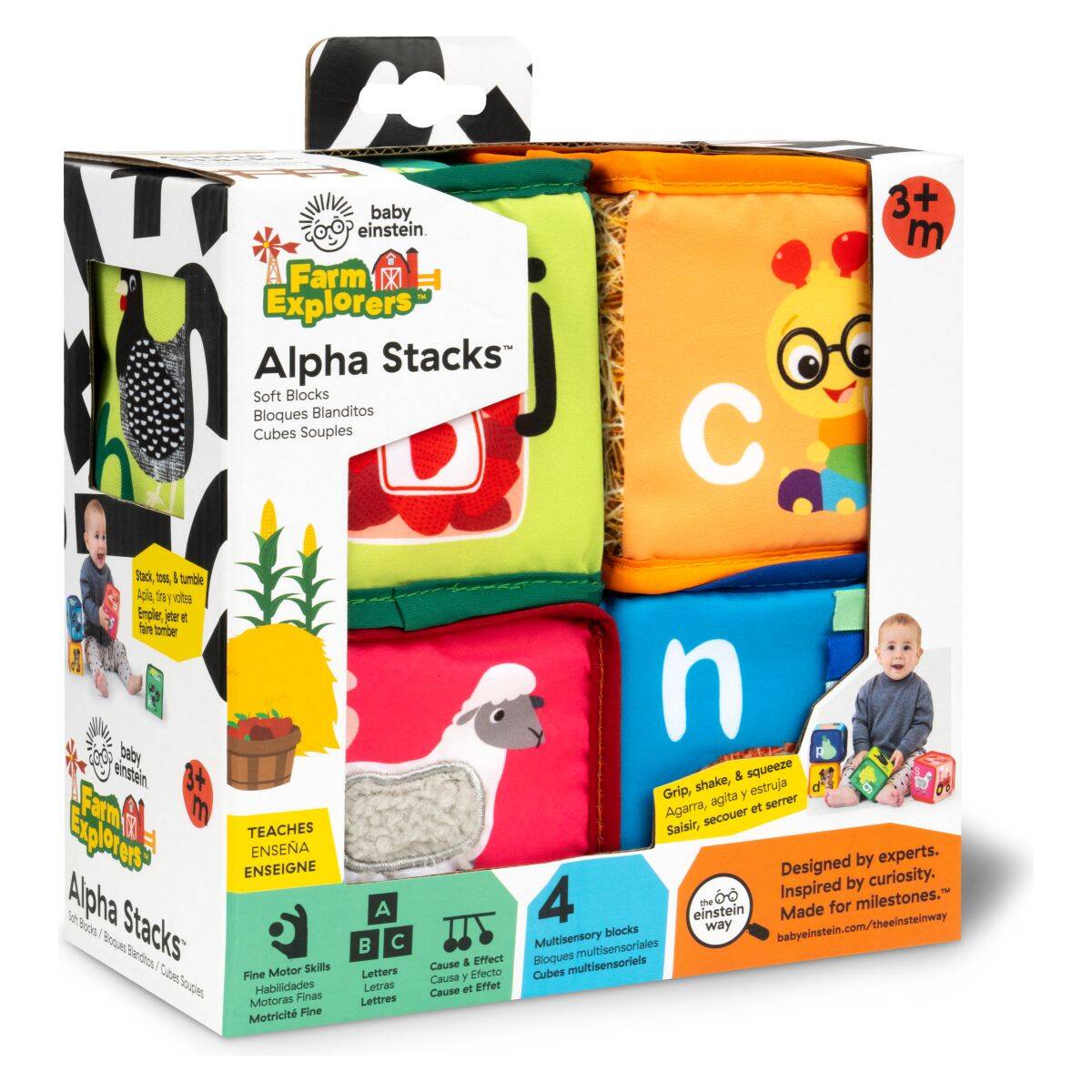 Kids II Baby einstein mehke kocke abeceda