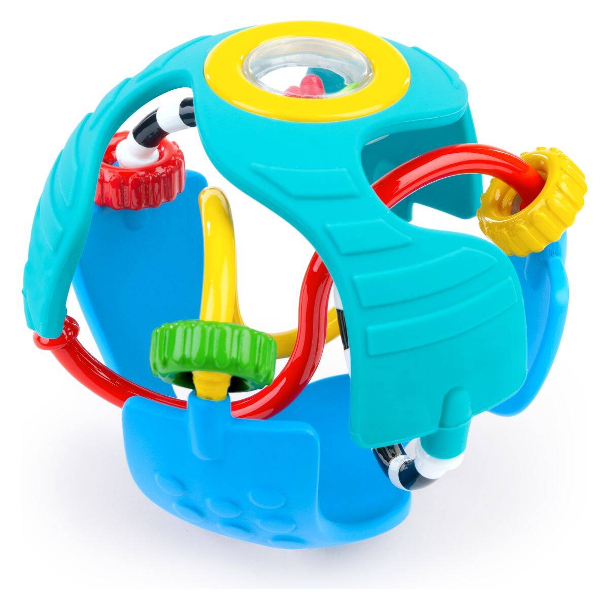 Kids II Žogica z ropotuljo, taktilna