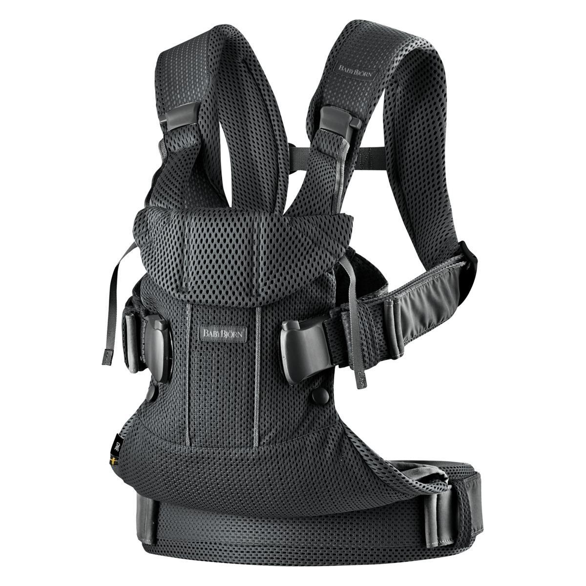BabyBjörn Nosilka Air Mesh 3D One black