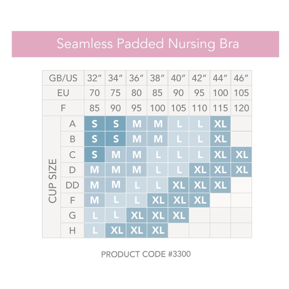 CARRIWELL grudnjak za trudnice i dojilje, podstavljeni Padded, crni L 3322