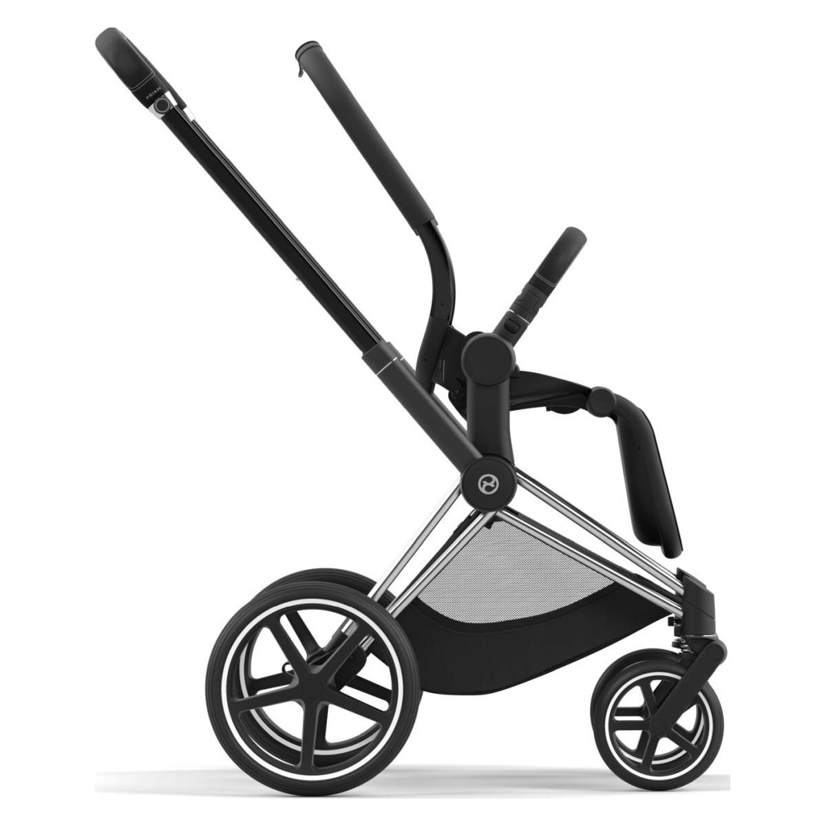 Cybex Ogrodje vozička Priam 4.0 Platinum chrome black