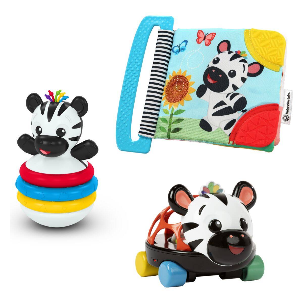 Kids II Darilni set zebra, 3 delni