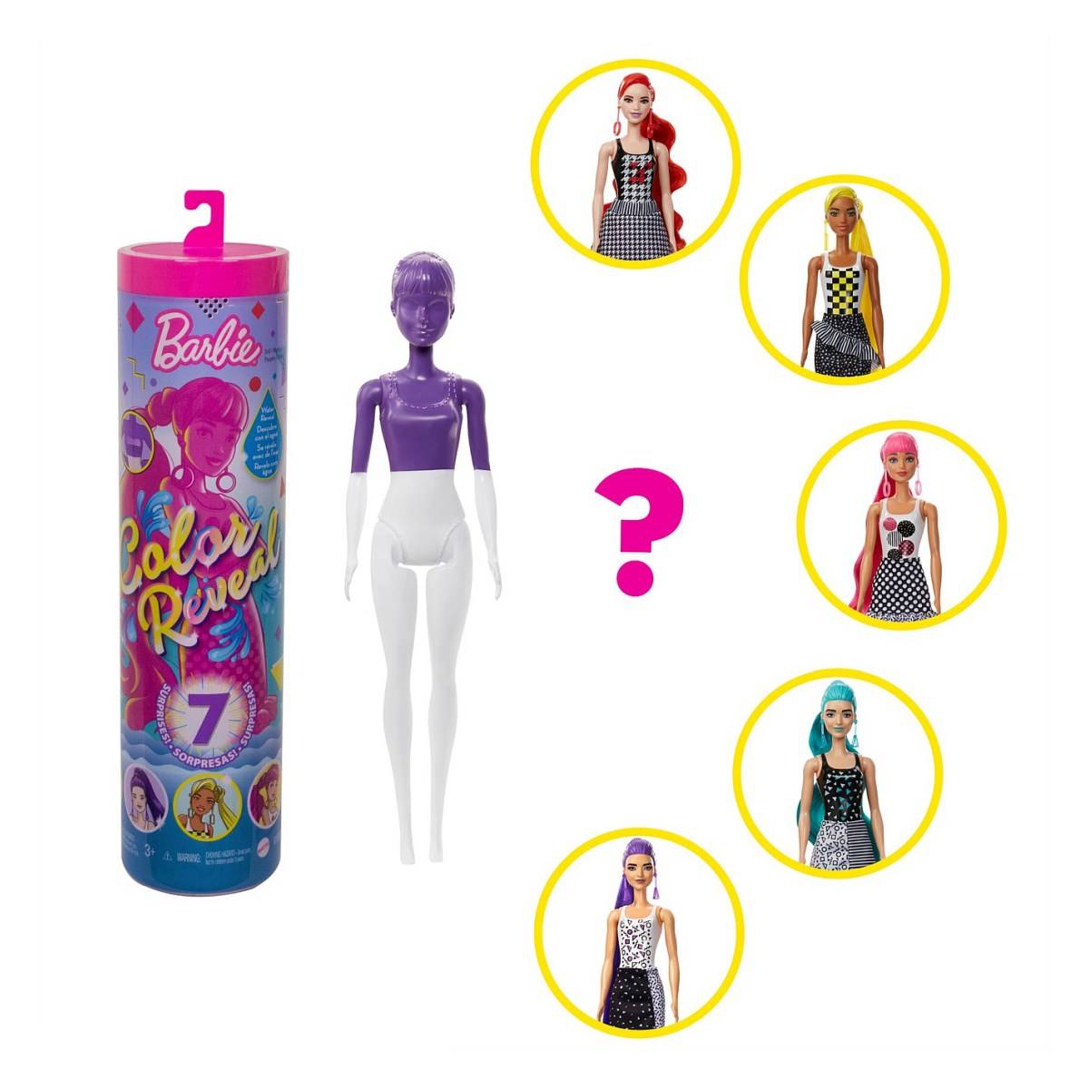 Barbie Color reveal