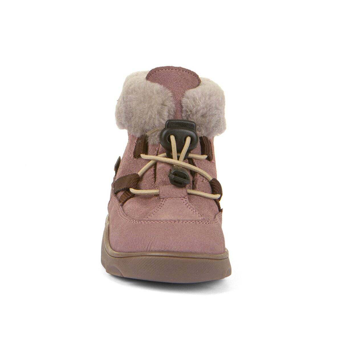 Froddo čevelj gležnjar - membrana G3110258 ZERU TEX COSY BAREFOOT podloženi D dark pink 26