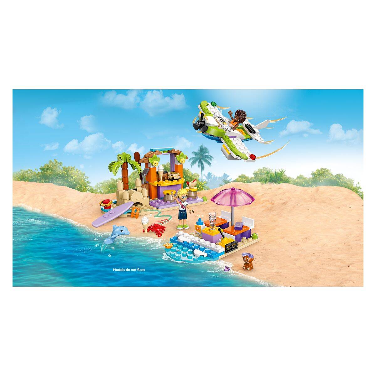 Lego® Friends 42672 Ustvarjalni kovček za na plažo in potovanja