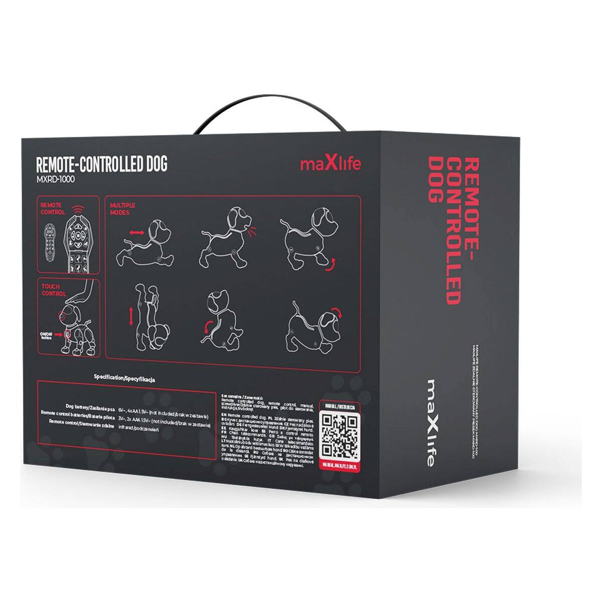 MaXlife daljinsko voden pes MXRD-100, bel