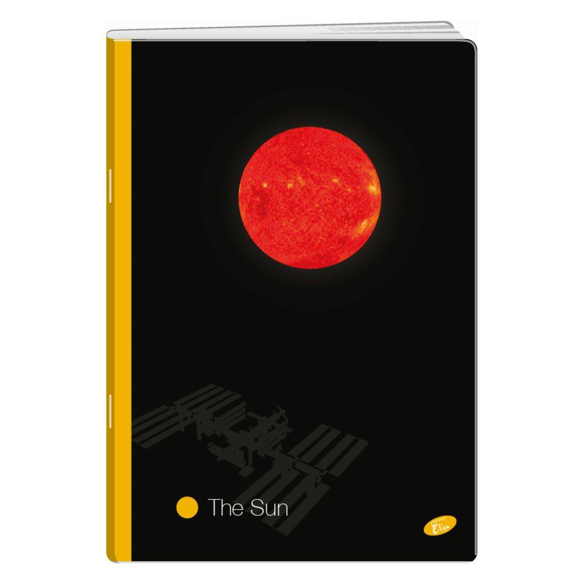 Elisa zvezek A4 52l brezčrten planeti E-070353