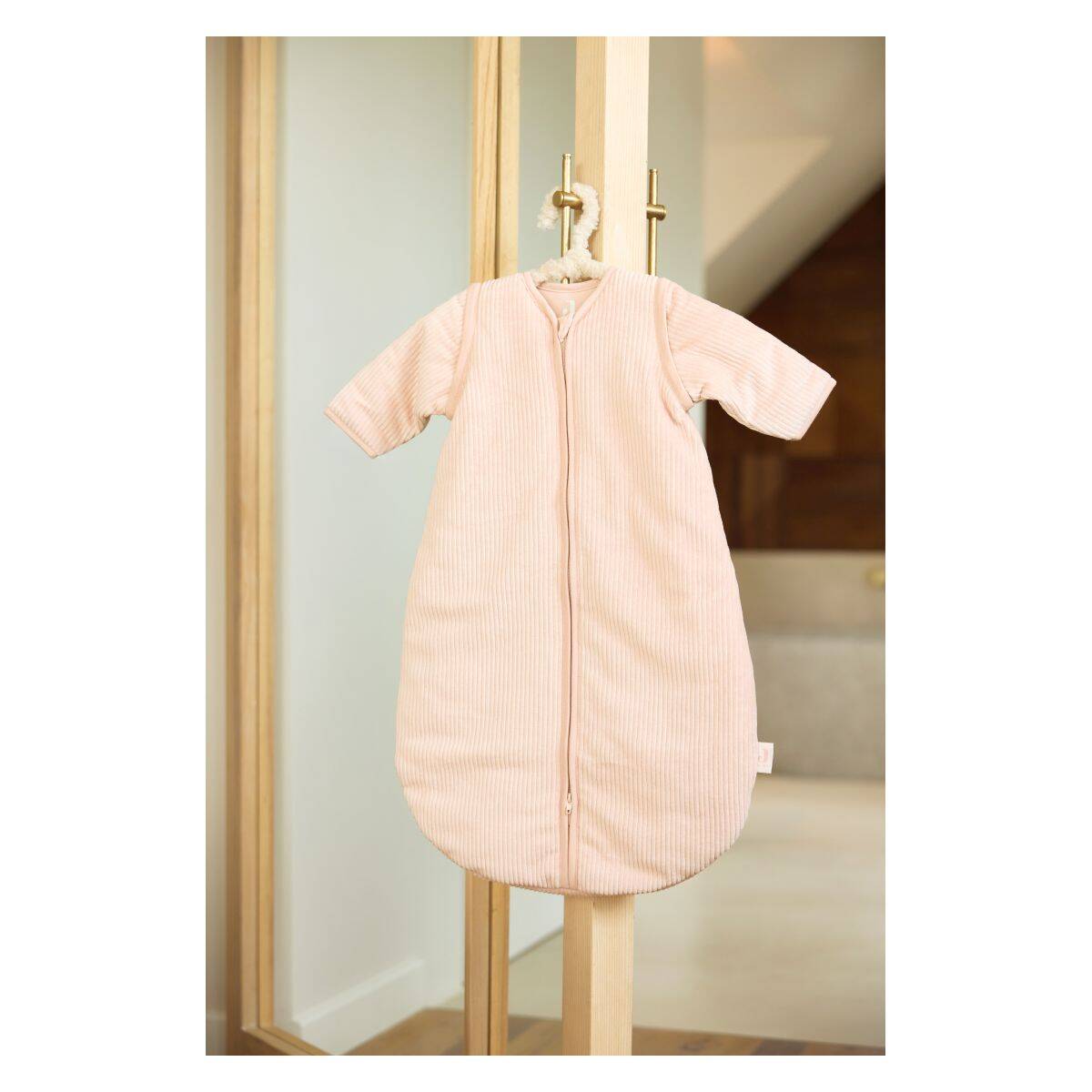 Jollein spalna vreča - zimska 90cm Roza