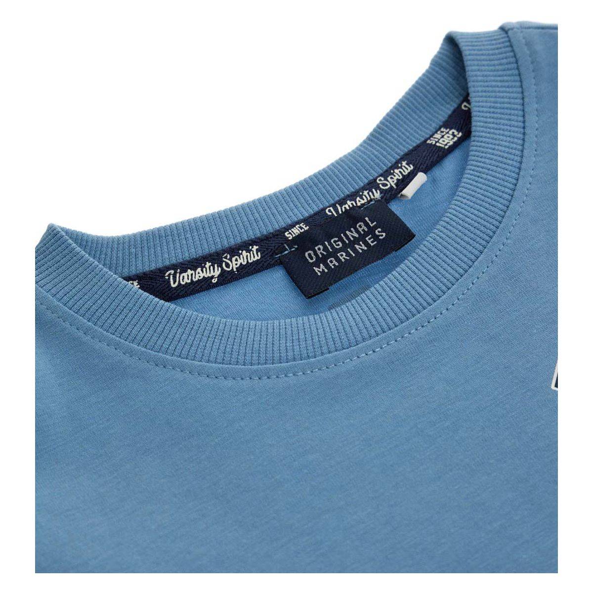 Original Marines majica DR DEA2532B F Modra 164