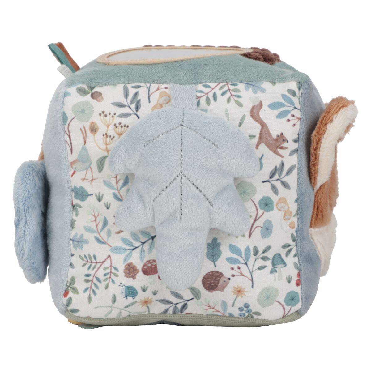 LITTLE DUTCH aktivna plišasta kocka Forest Friends