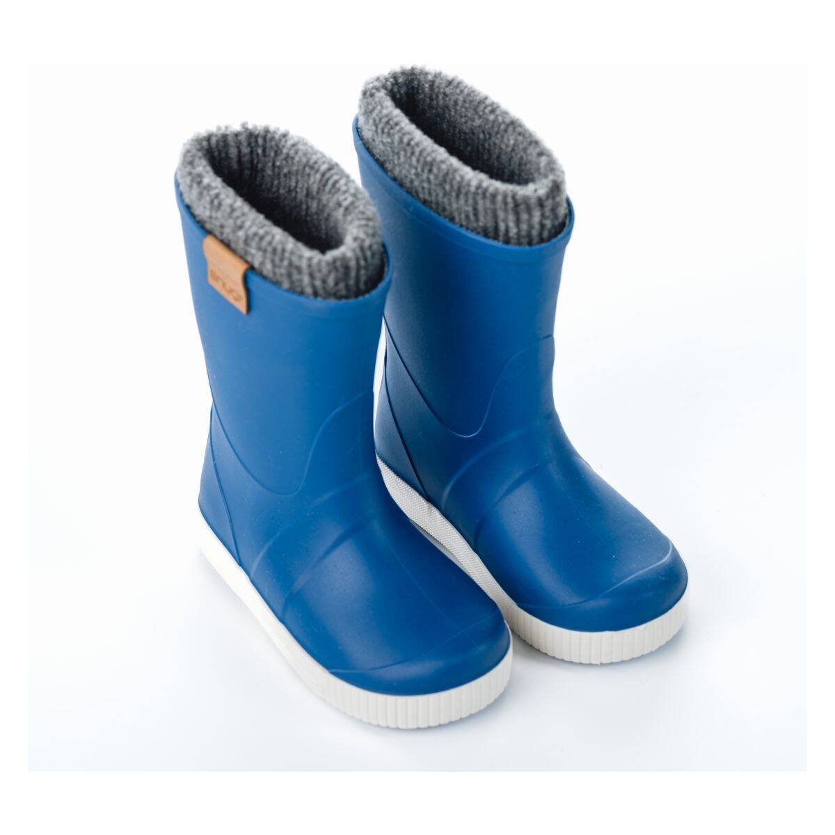 SNUGI čizme za kišu RBWS03 WoolySplash podstavljene M blue 27